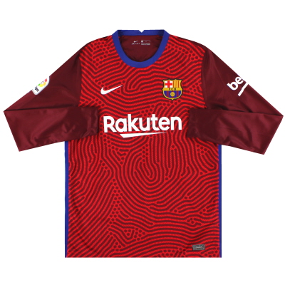 2020-21 Barcelona Nike Goalkeeper Shirt *Mint* L 