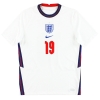 2020-21 England Nike Home Shirt Mount #19 M