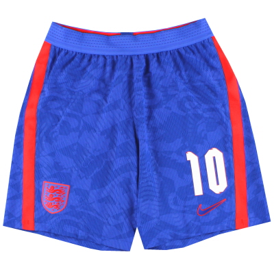 2020-21 England Nike Player Issue Vaporknit Away Shorts *As New* #10 L