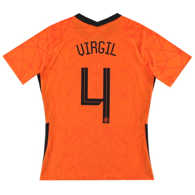 2020-22 Holland Nike Player Issue Home Shirt Virgil #4 *As New*