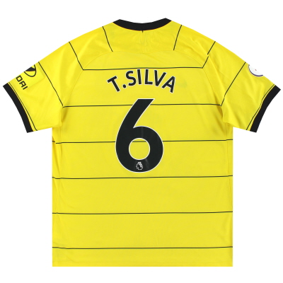 2021-22 Chelsea Nike Away Shirt T. Silva #6 XL