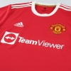 2021-22 Manchester United adidas Home Shirt M