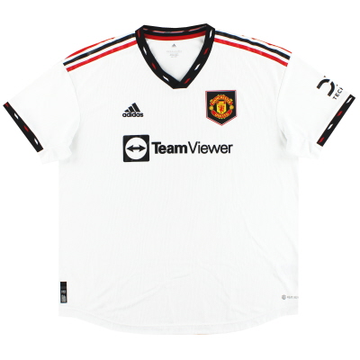 2022-23 Manchester United adidas Authentic Away Shirt XXL