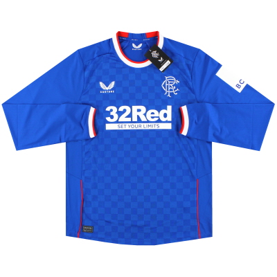 2022-23 Rangers Castore Pro Home Shirt L/S *BNIB*