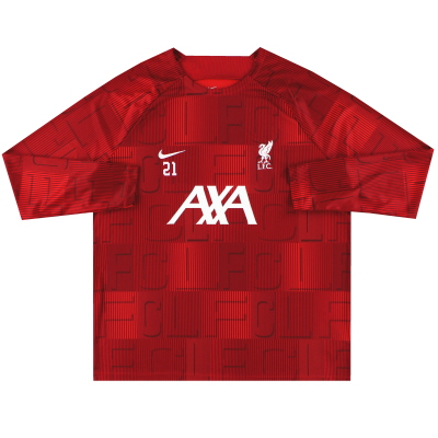 2023-24 Liverpool Nike Player Issue Pre-Match Top #21 *As New* XXL