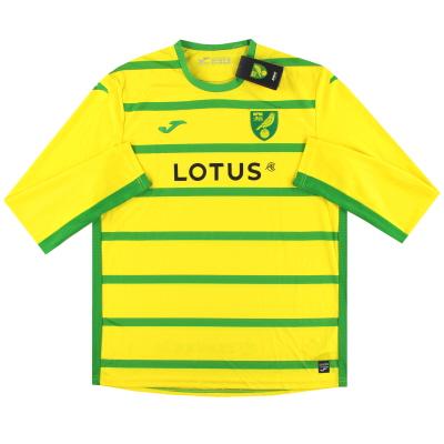2023-24 Norwich City Joma Home Shirt L/S *w/tags* XXL 