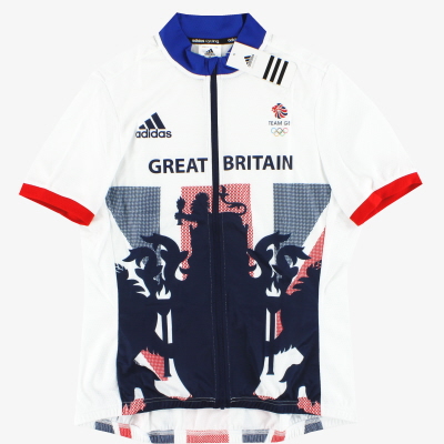 adidas 2016 Rio Team GB Womens Cycling Jersey Full Zip *BNIB* XXS