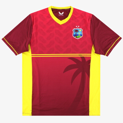 West Indies Castore ODI World Cup T-Shirt *As New* 